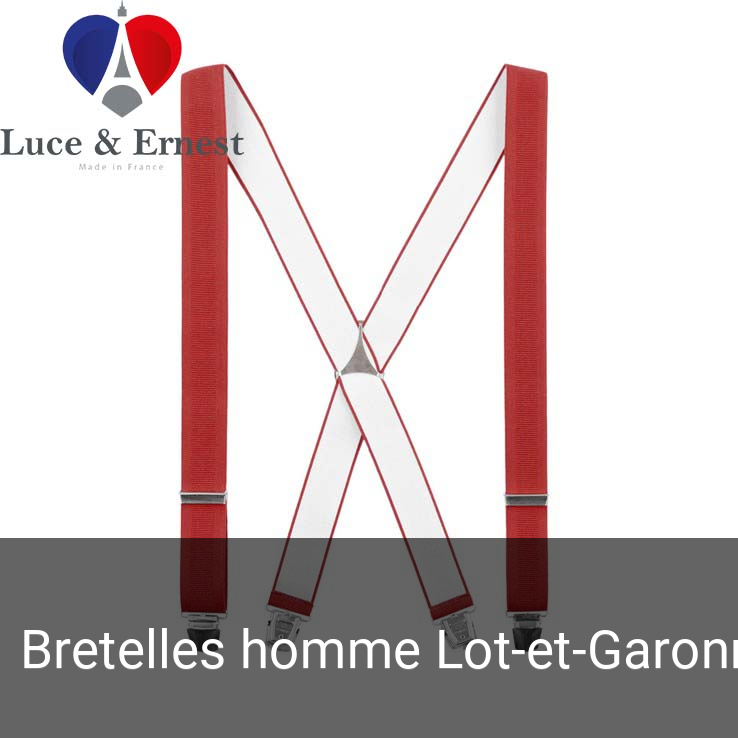 Bretelles homme Lot-et-Garonne